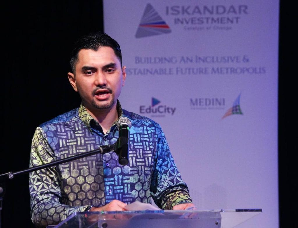 Khairul Firdaus Berucap Pada Majlis Pelancaran Program Pelancongan Pendidikan Edu Di Auditorium Matic. Foto Aziah Azmee