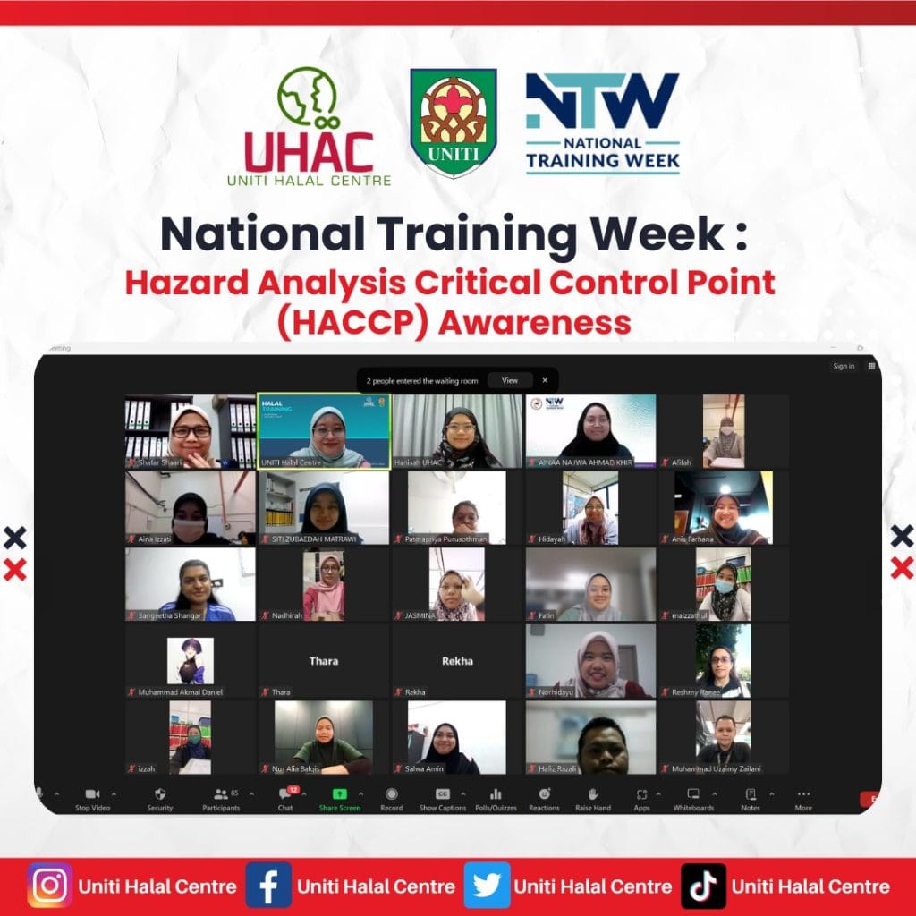 Hazard Analysis Critical Control Point Haccp Awareness National Training Week 1