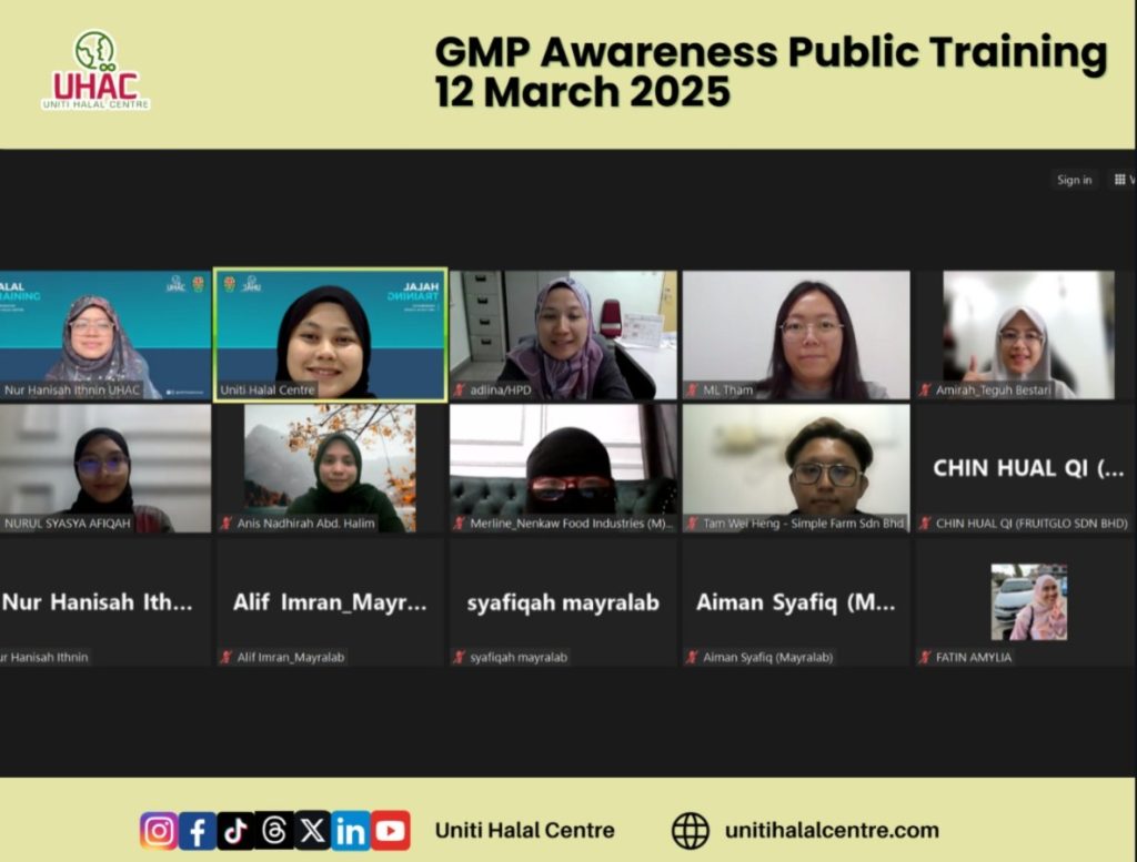 Gmp Awareness Public Training March 2025