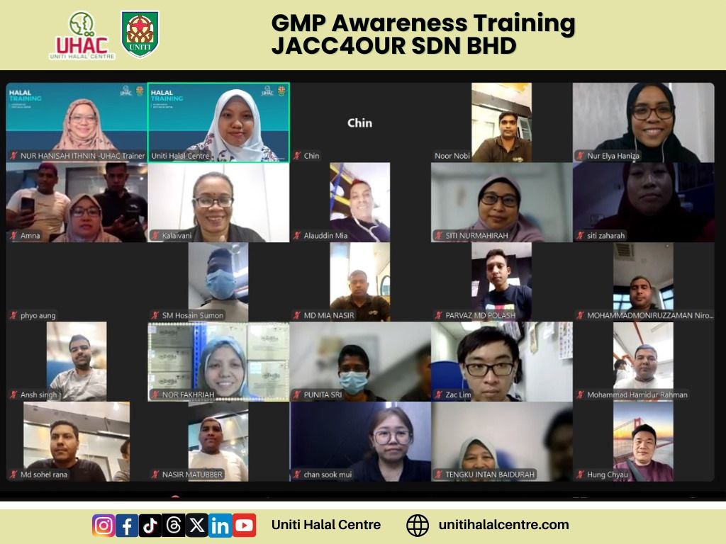 Gmp Awareness Training For Jacc4Our Sdn. Bhd. Myeureka