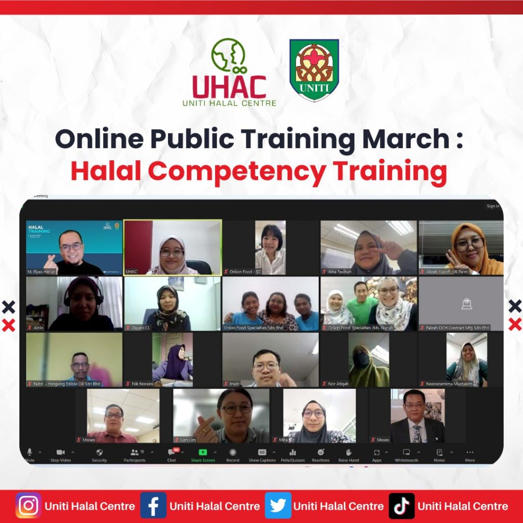 Halal Competency Training (Public) – Online, April 2024 1