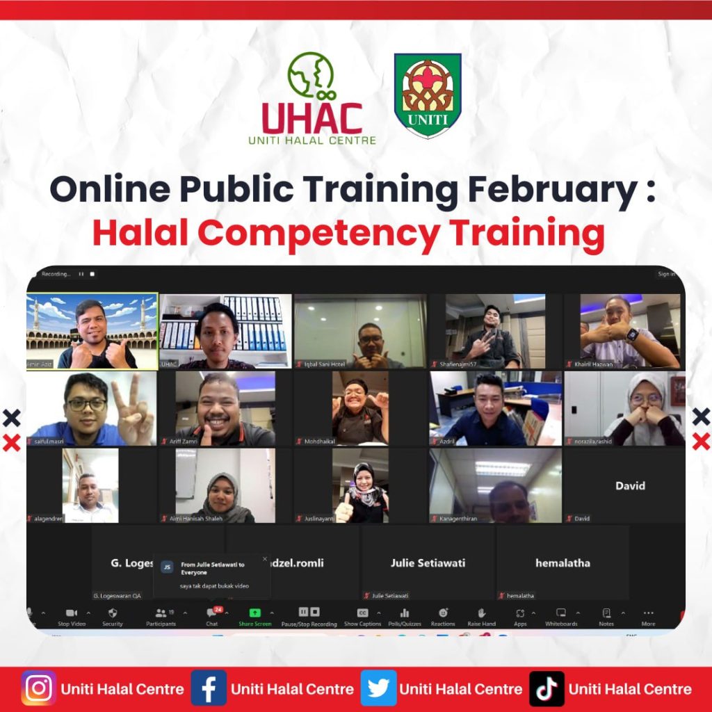 Halal Competency Training Public – Online February 2024 1