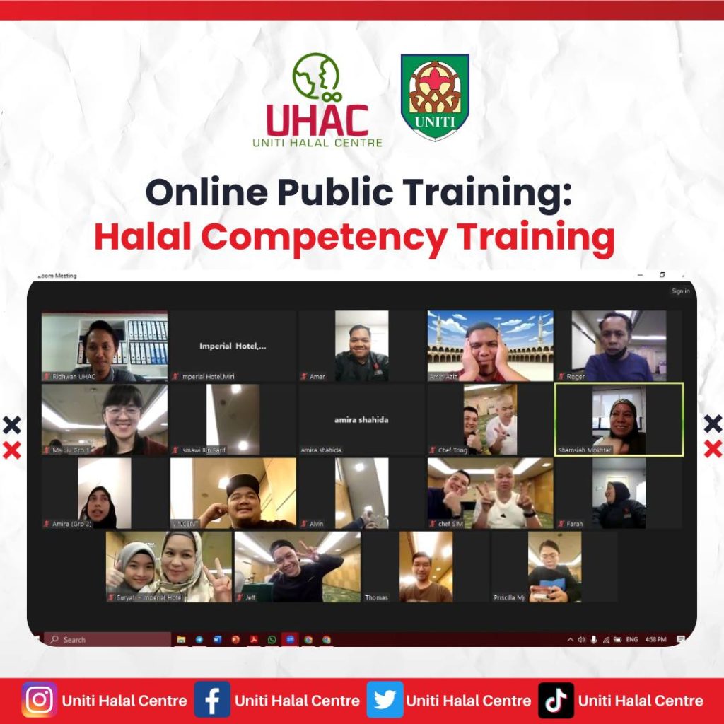 Halal Competency Training Public – Online January 2024