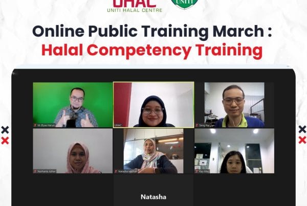 Halal Competency Training (Public) – Online, March 2024 1