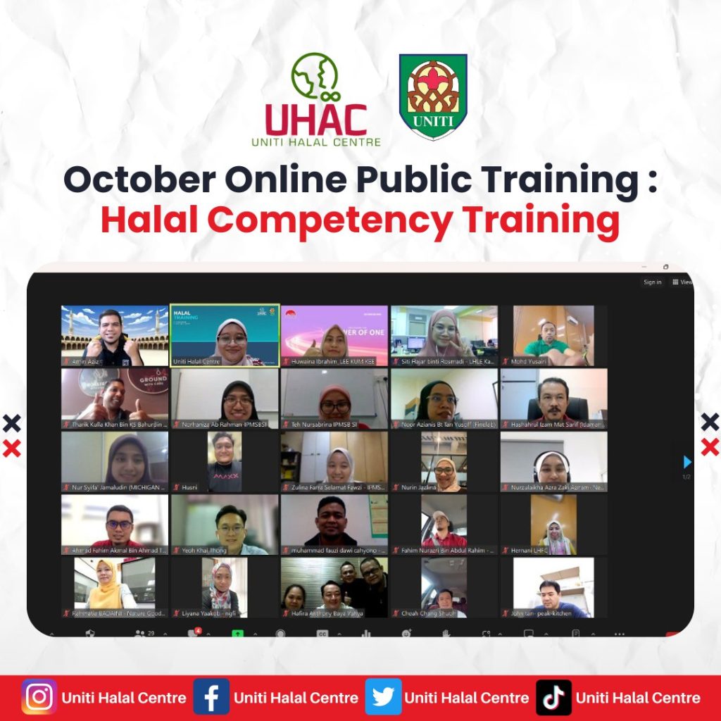 Halal Competency Training Public – Online October 2024 1