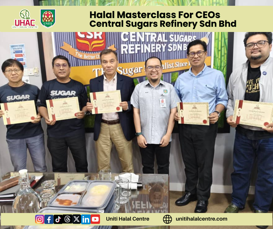 Halal Masterclass For Ceos Empowering Leadership At Central Sugars Refinery Sdn. Bhd. (Csr)