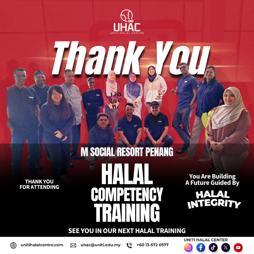 Halal Competency Training At M Social Resort Penang