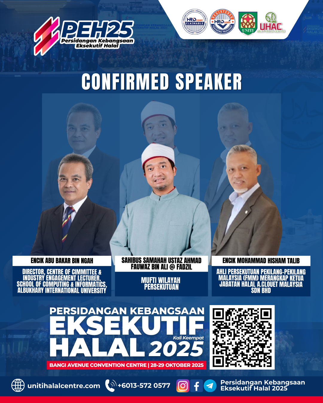Confirmed Speaker Peh 2025
