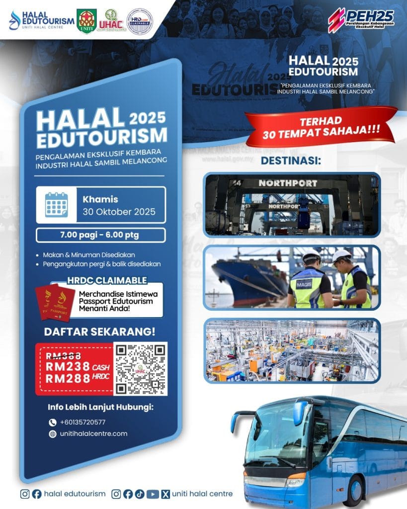 Peh25: Perkasa Eksekutif Halal Malaysia 3 Peh25 Edutourism