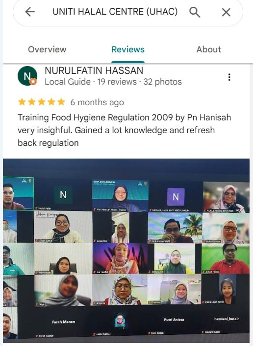 Uniti Halal Centre (Uhac) Sebagai Pilihan Utama Penyedia Latihan Halal 32 Uhac Very Insightful