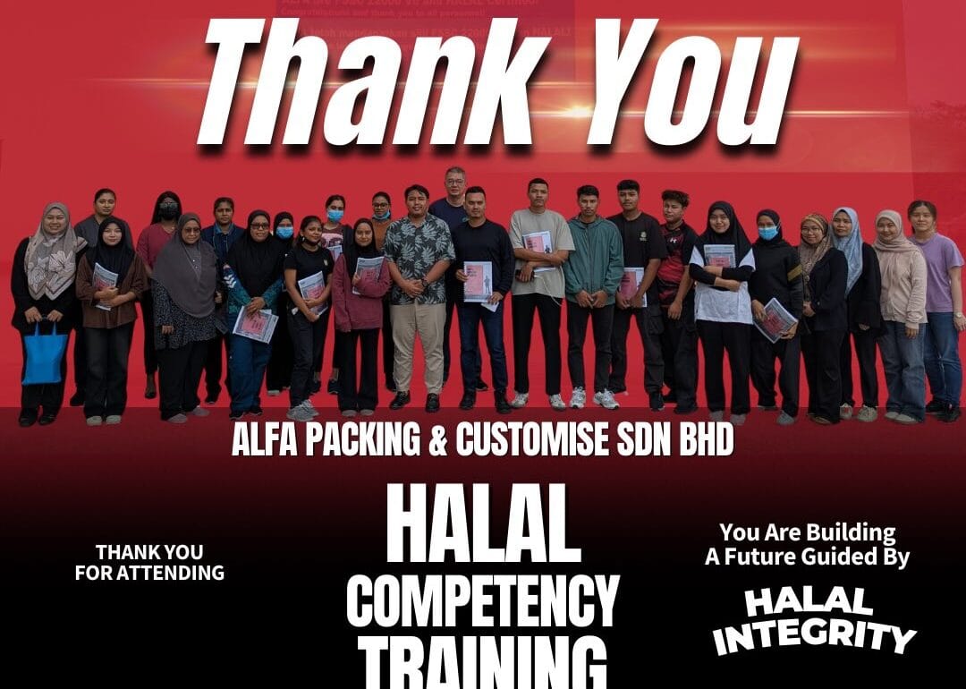 Halal Competency Training At Alfa Packaging &Amp; Promise Pedas N9 2 Svg+Xml;Charset=Utf